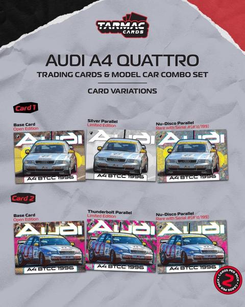 The Image-1 of the Audi A4 Quattro 1/64 Diecast Car by Tarmac Works