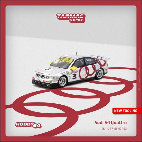 Picture of a Audi A4 Quattro by diecast car manufacturer Tarmac Works