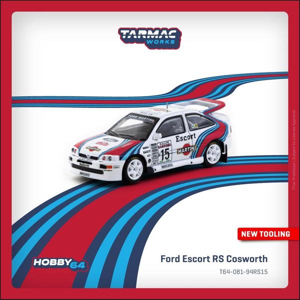 Picture of a Ford Escort RS Cosworth by diecast car manufacturer Tarmac Works