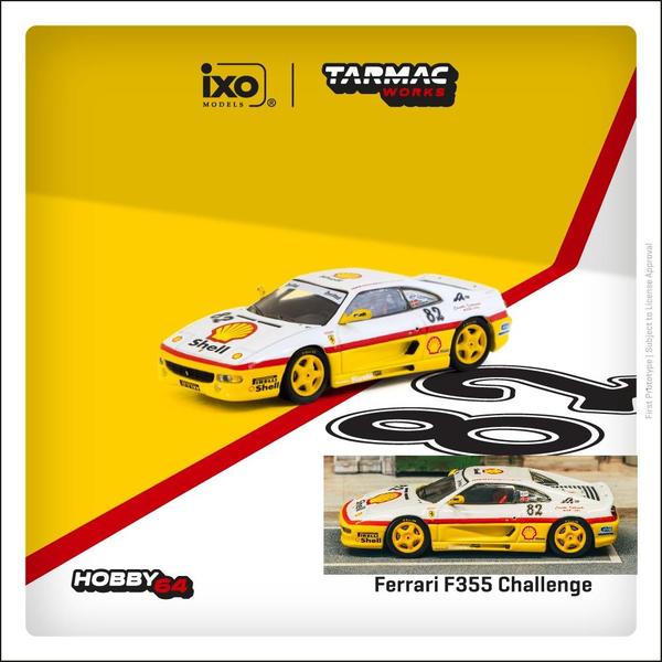 Picture of a Ferrari F355 Challenge - ixo by diecast car manufacturer Tarmac Works