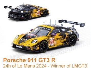 Picture of a Porsche 911 GT3 R (992) - ixo by diecast car manufacturer Tarmac Works