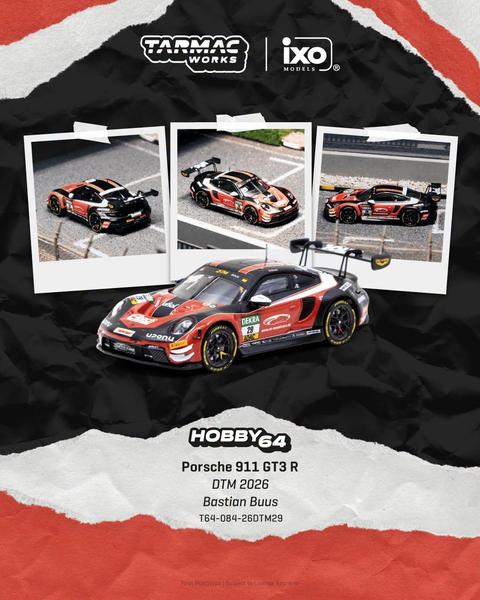 Pictrue of a Porsche 911 GT3 R (992) - ixo 1/64 Diecast Car by Tarmac Works T64-084-26DTM29-COPY