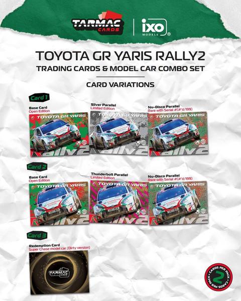 The Image-1 of the Toyota GR Yaris Rally2 - ixo 1/64 Diecast Car by Tarmac Works