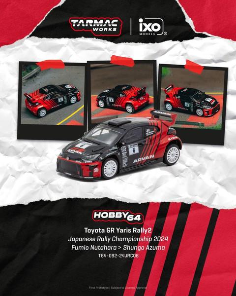 Pictrue of a Toyota GR Yaris Rally2 - ixo 1/64 Diecast Car by Tarmac Works T64-092-24JRC06