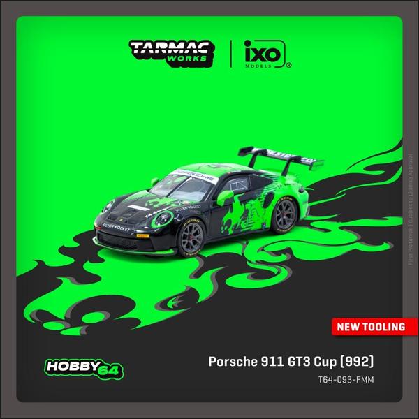 Picture of a Porsche 911 GT3 Cup (992) - ixo by diecast car manufacturer Tarmac Works