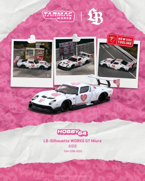 Pictrue of a LB-Silhouette Works GT Miura 1/64 Diecast Car by Tarmac Works T64-098-KDS