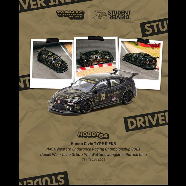 Picture of a Honda Civic Type R FK8 by diecast car manufacturer Tarmac Works