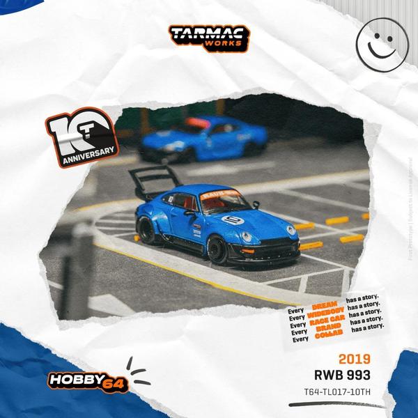 Picture of a RWB 993 by diecast car manufacturer Tarmac Works