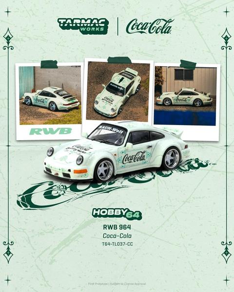 Pictrue of a RWB 964 1/64 Diecast Car by Tarmac Works T64-TL037-CC