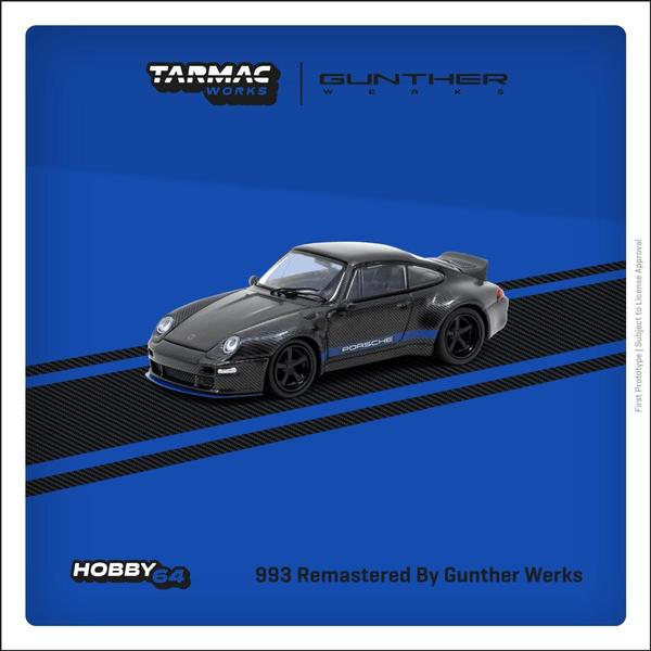 Picture of a 993 Remastered by Gunther Werks by diecast car manufacturer Tarmac Works
