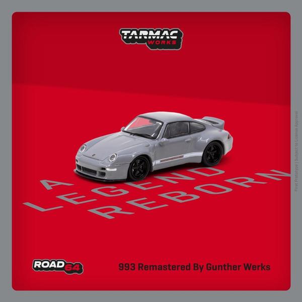 Picture of a 993 Remastered by Gunther Werks by diecast car manufacturer Tarmac Works