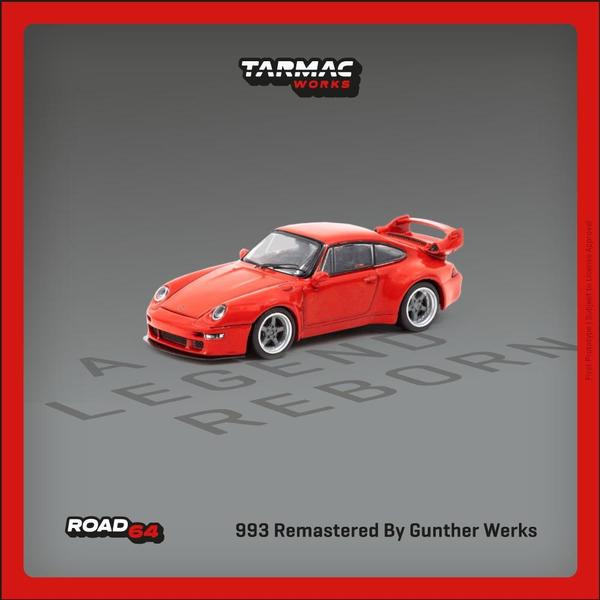 Picture of a 993 Remastered by Gunther Werks by diecast car manufacturer Tarmac Works