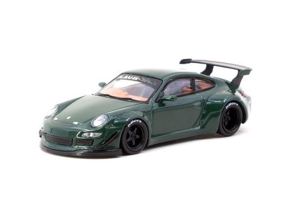 Pictrue of a RWB 997 1/64 Diecast Car by Tarmac Works T64-TL057-GR