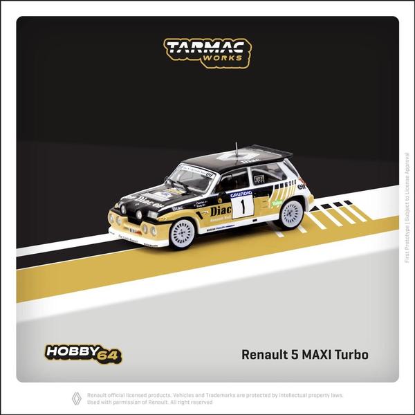 Picture of a Renault 5 MAXI Turbo by diecast car manufacturer Tarmac Works