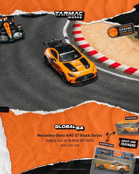 Picture of a Mercedes-Benz AMG GT Black Series by diecast car manufacturer Tarmac Works