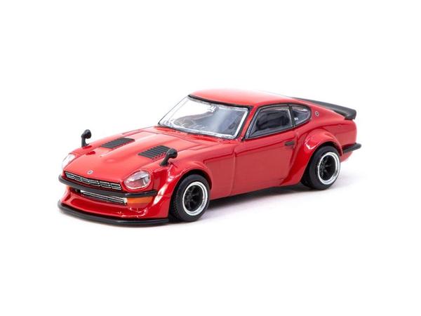 Pictrue of a Nissan Fairlady Z S30 Widebody 1/64 Diecast Car by Tarmac Works T64G-062-RE