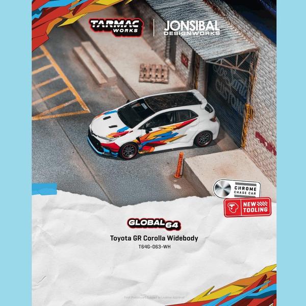 Picture of a Toyota GR Corolla by diecast car manufacturer Tarmac Works