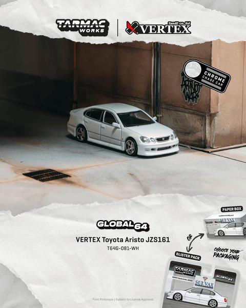 Picture of a VERTEX Toyota Aristo JZS161 by diecast car manufacturer Tarmac Works