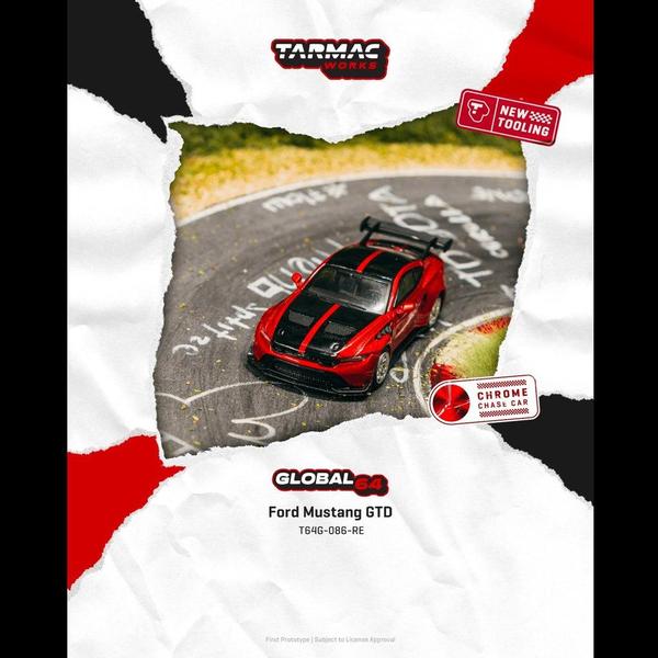 Picture of a Ford Mustang GTD by diecast car manufacturer Tarmac Works