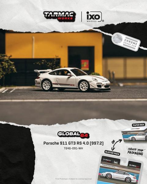 Pictrue of a Porsche 911 GT3 RS (997.2) - ixo 1/64 Diecast Car by Tarmac Works T64G-091-WH