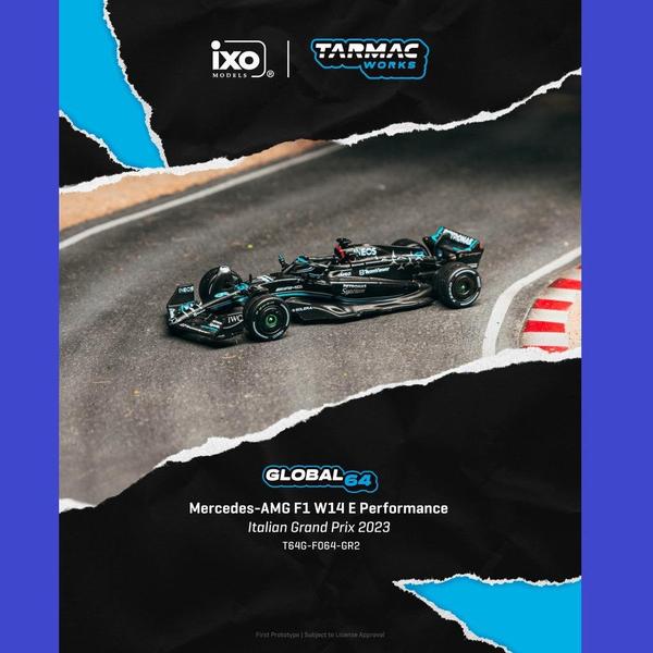 Pictrue of a Mercedes-AMG F1 W14 E Performance - ixo 1/64 Diecast Car by Tarmac Works T64G-F064-GR2