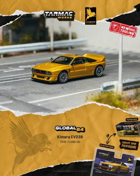Pictrue of a Kimera EVO38 1/64 Diecast Car by Tarmac Works T64G-TL090-GO