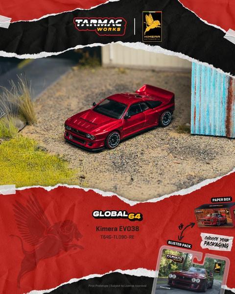 Pictrue of a Kimera EVO38 1/64 Diecast Car by Tarmac Works T64G-TL090-RE