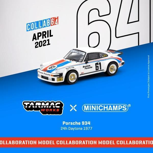 Picture of a Porsche 934 - Minichamps by diecast car manufacturer Tarmac Works