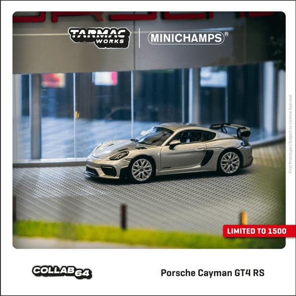 Picture of a Porsche Cayman GT4 RS - Minichamps by diecast car manufacturer Tarmac Works