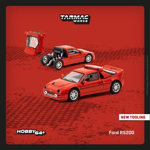 Picture of a Ford RS200 by diecast car manufacturer Tarmac Works