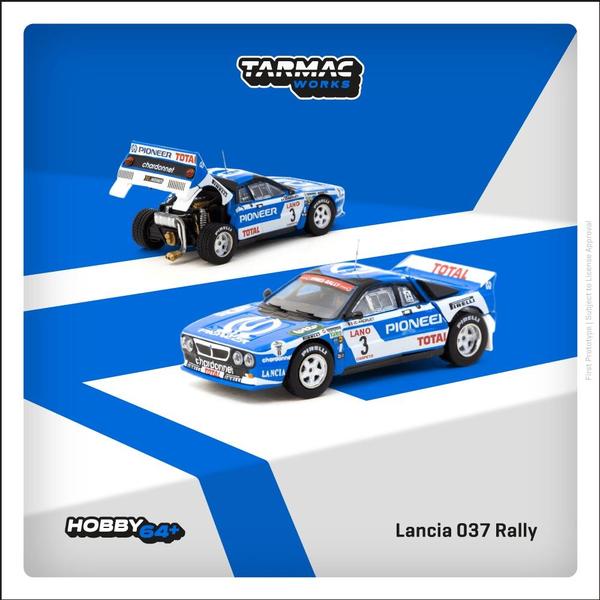 Picture of a Lancia 037 by diecast car manufacturer Tarmac Works