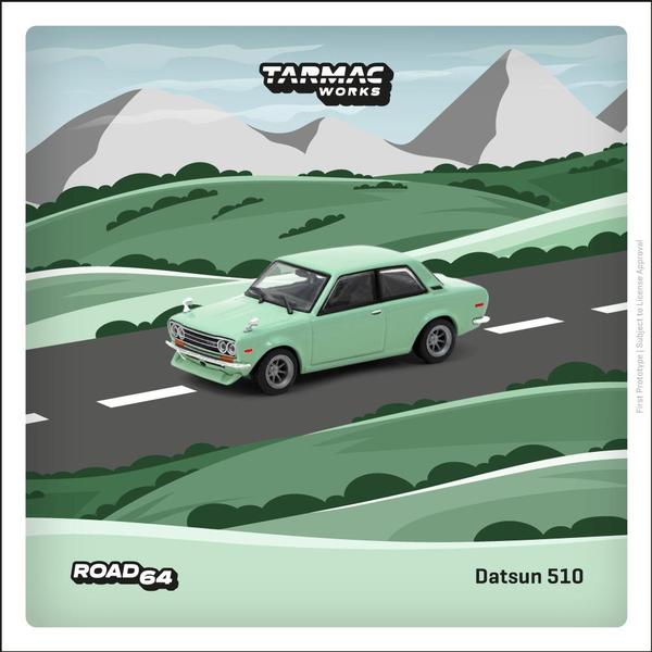 Picture of a Datsun 510 by diecast car manufacturer Tarmac Works