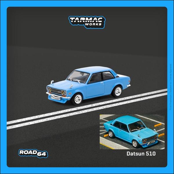 Picture of a Datsun 510 by diecast car manufacturer Tarmac Works