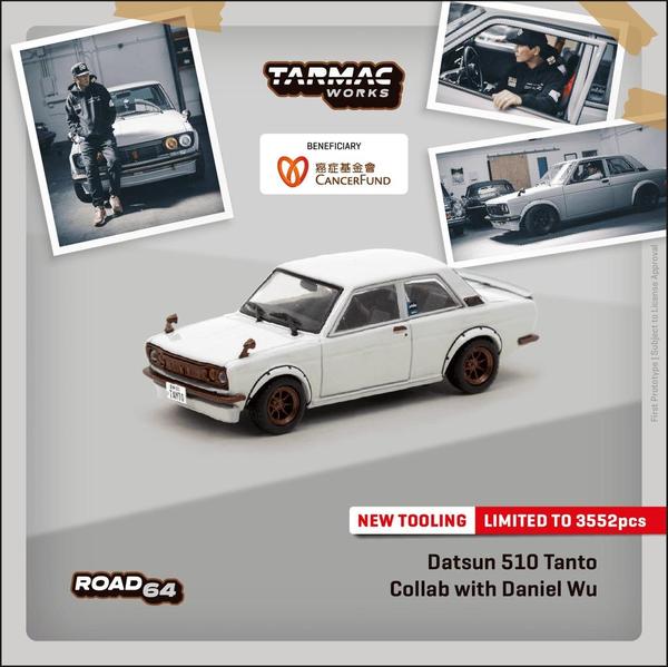 Picture of a Datsun 510 by diecast car manufacturer Tarmac Works