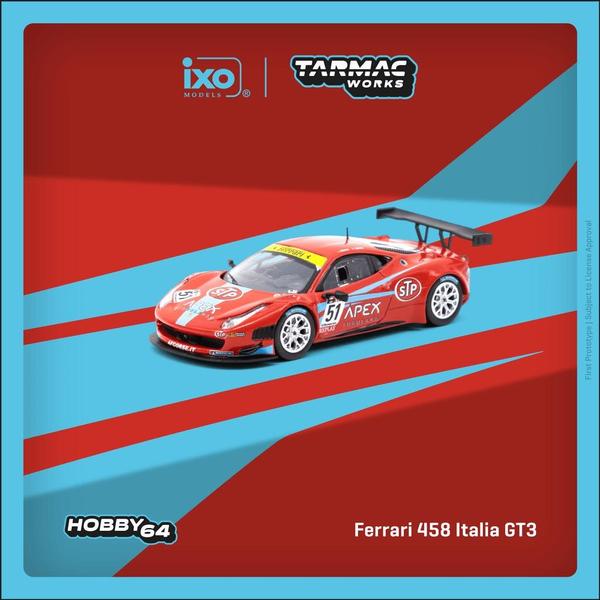 Picture of a Ferrari 458 Italia GT3 2011 - ixo by diecast car manufacturer Tarmac Works