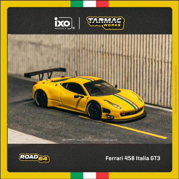 Picture of a Ferrari 458 Italia GT3 2011 - ixo by diecast car manufacturer Tarmac Works