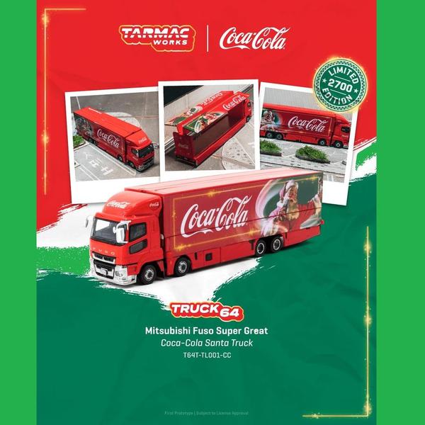 Pictrue of a Mitsubishi Fuso Super Great 1/64 Diecast Car by Tarmac Works T64T-TL001-CC