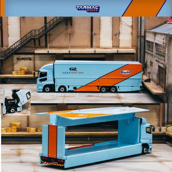 Picture of a Mitsubishi Fuso Super Great by diecast car manufacturer Tarmac Works