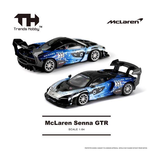 Pictrue of a McLaren Senna GTR 1/64 Diecast Car by Trends Hobby TH-096-241080(I)
