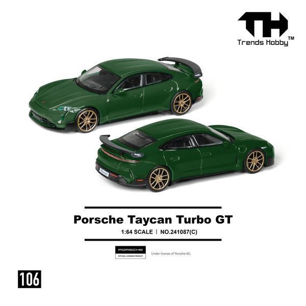 Pictrue of a Porsche Taycan Turbo GT 1/64 Diecast Car by Trends Hobby TH-106-241087(C)