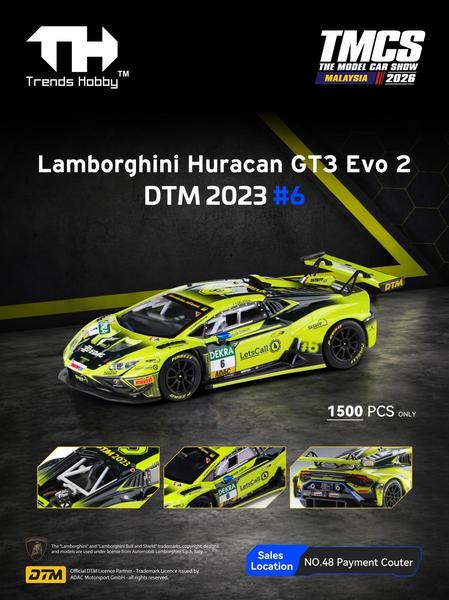 Pictrue of a Lamborghini Huracan GT3 EVO2 1/64 Diecast Car by Trends Hobby TH-109-241083(C)