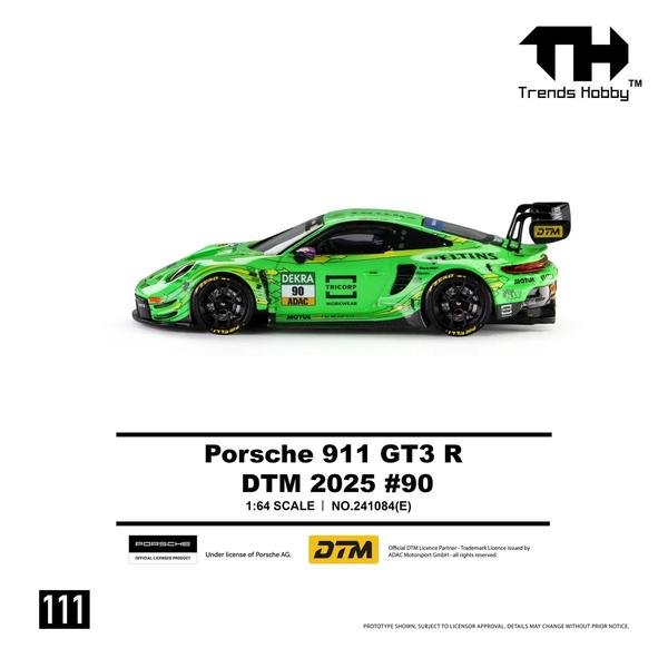 The Image-2 of the Porsche 911 GT3 R 1/64 Diecast Car by Trends Hobby