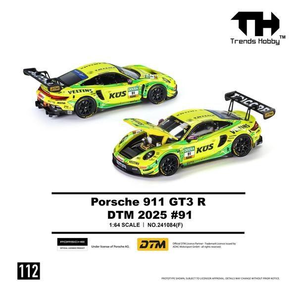 The Image-1 of the Porsche 911 GT3 R 1/64 Diecast Car by Trends Hobby