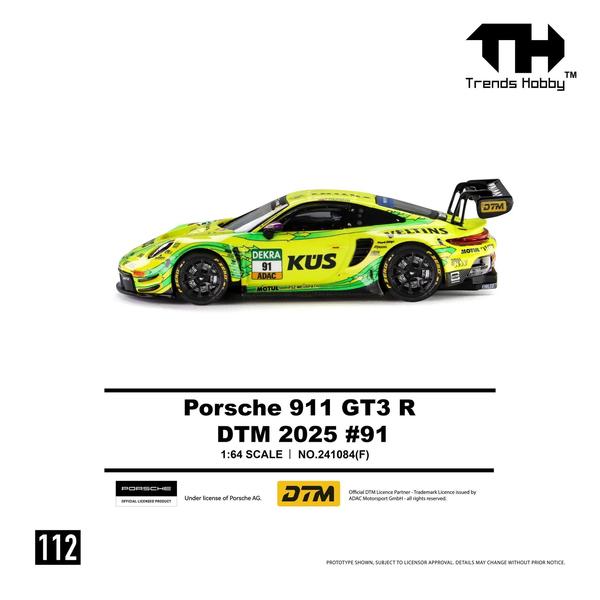 The Image-2 of the Porsche 911 GT3 R 1/64 Diecast Car by Trends Hobby