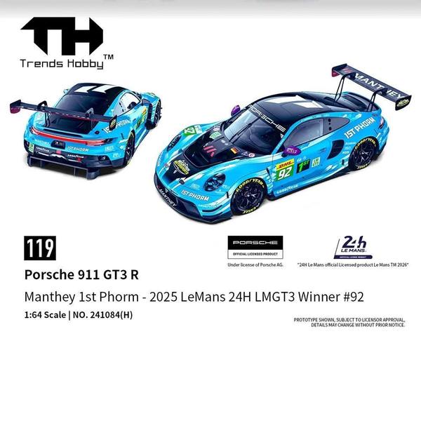 Picture of a Porsche 911 GT3 R by diecast car manufacturer Trends Hobby