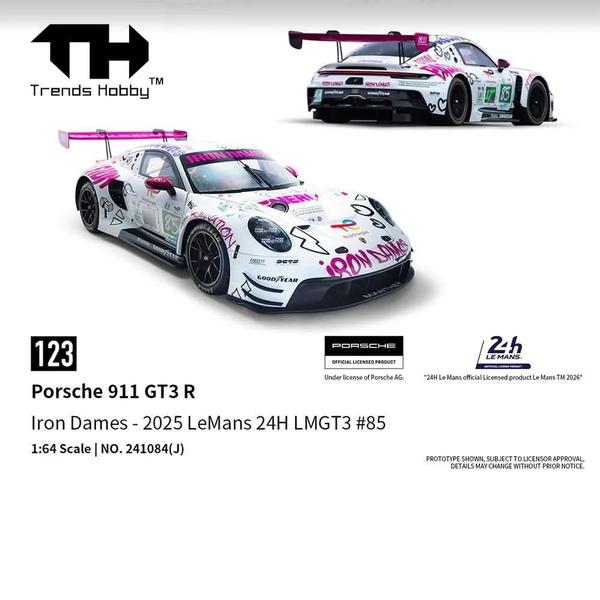 Picture of a Porsche 911 GT3 R by diecast car manufacturer Trends Hobby
