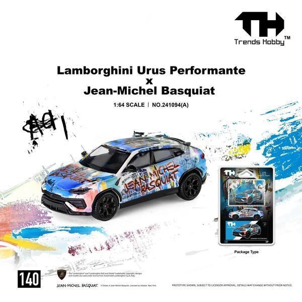 Pictrue of a Lamborghini Urus Performante 1/64 Diecast Car by Trends Hobby TH-140-241094(A)