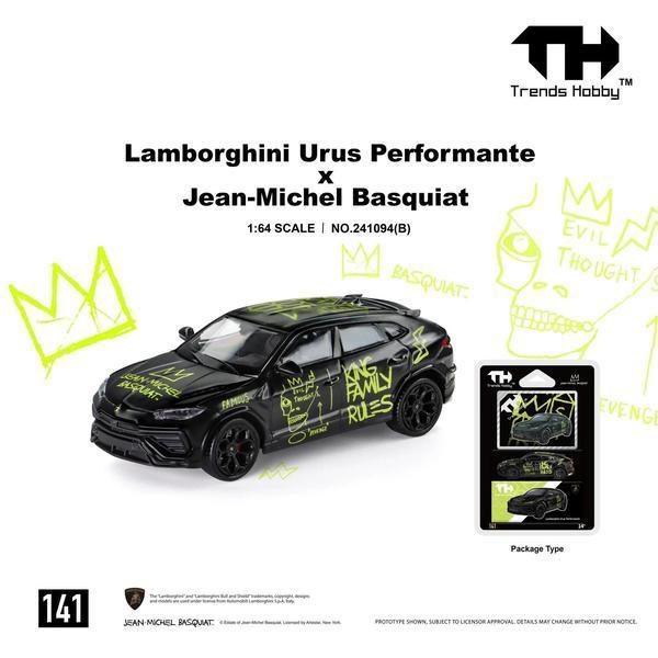 Pictrue of a Lamborghini Urus Performante 1/64 Diecast Car by Trends Hobby TH-141-241094(B)