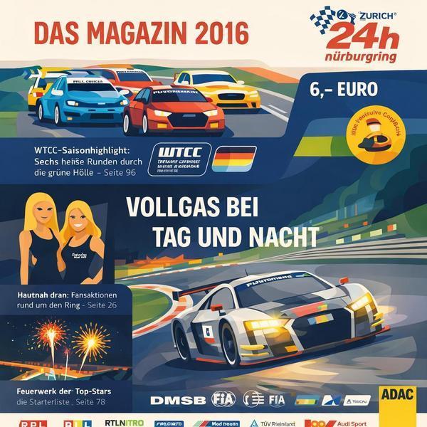 Image of 2016 24 Hours of Nurburgring's logo.
