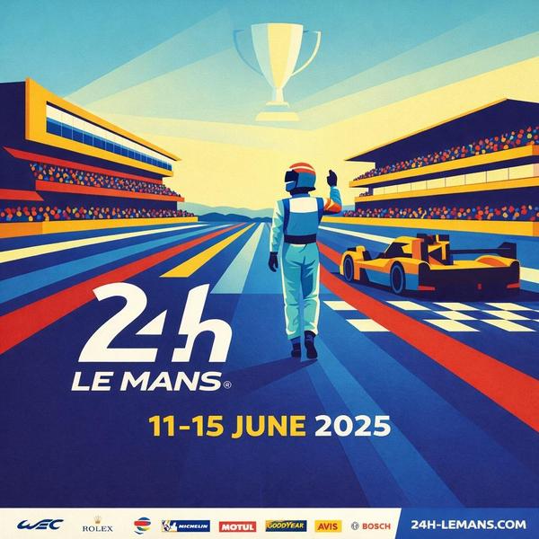 Image of 2025 24 Hours of Le Mans's logo.
